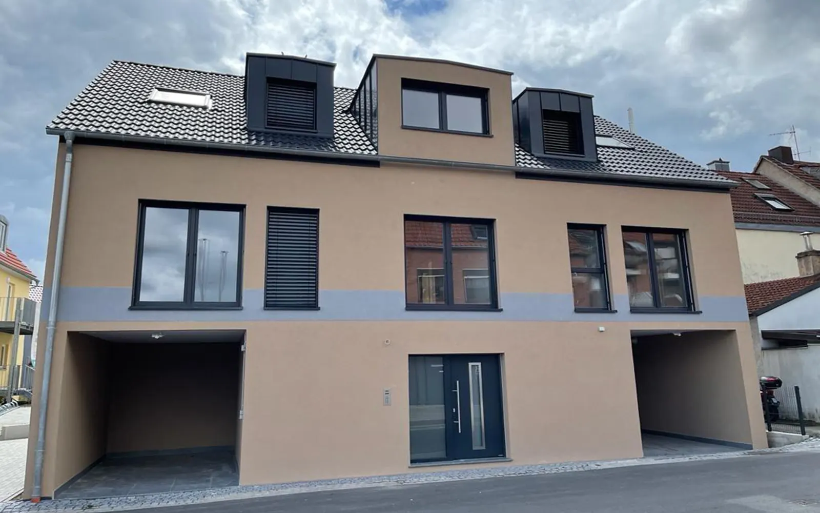 Mehrfamilienhaus Würzburg in Holzrahmen- und Holztafelbauweise