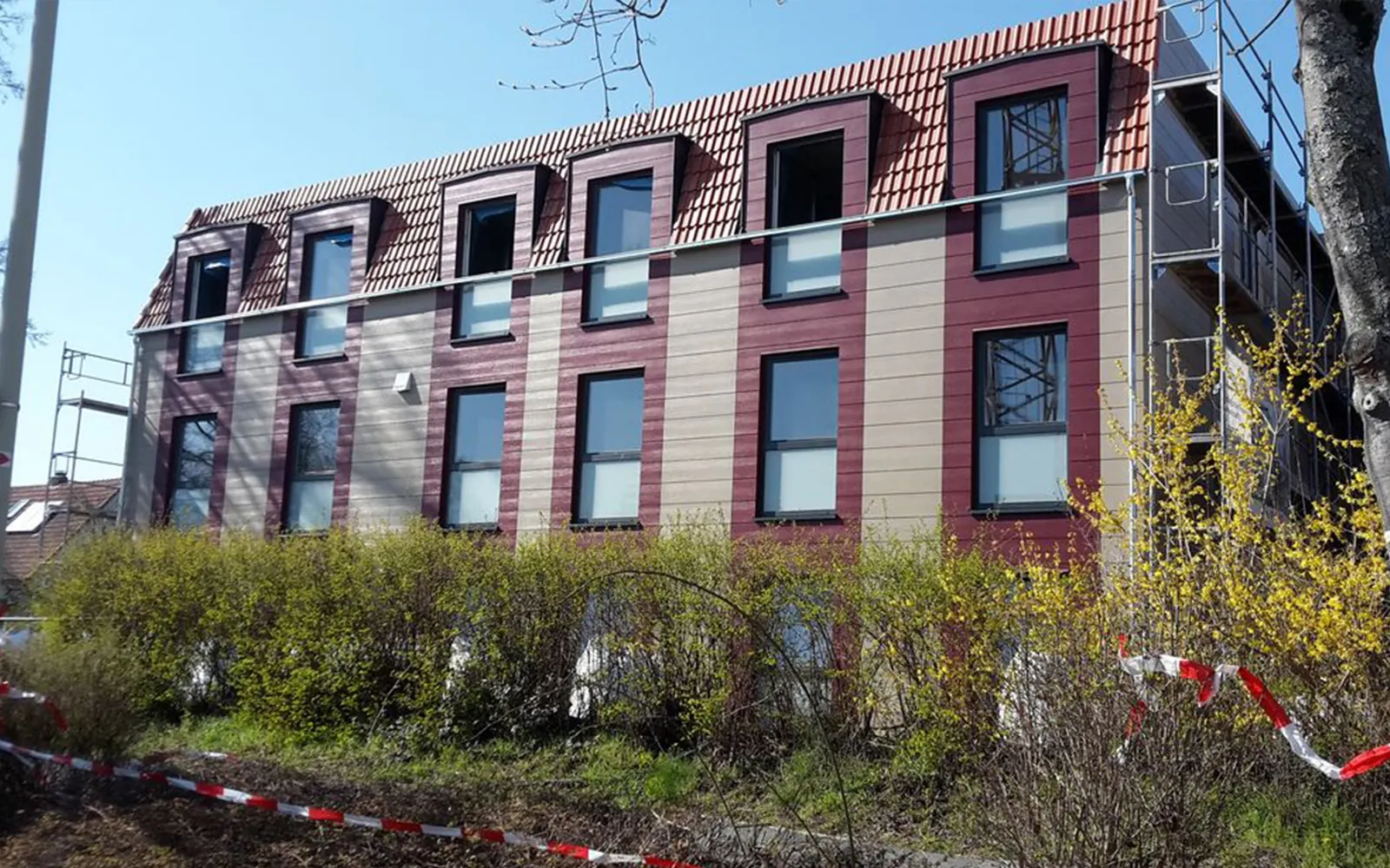 Seniorenpflegeheim in Deutschland in Holztafelbauweise
