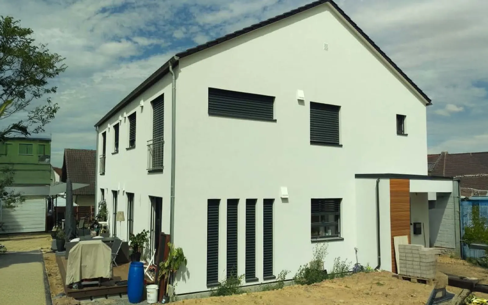 Privathaus in Heßstadt in Holzrahmenbauweise