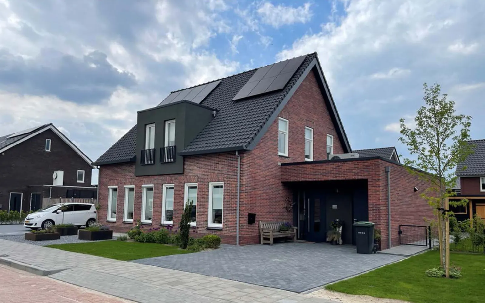 Privathaus in den Niederlanden in Holzrahmenbauweise
